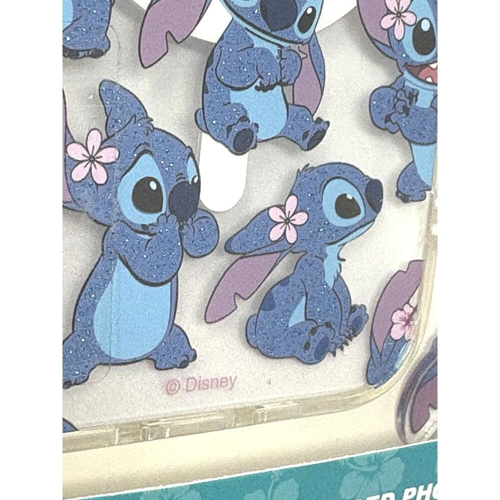 Lilo Stitch Skinny Dip iPhone 16 Hard Case Cover Beaded Strap Glitter Shimmer - Picture 7 of 13